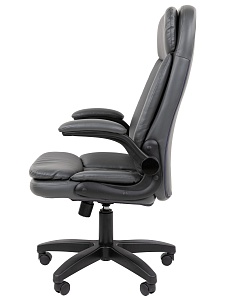 Офисное кресло CHAIRMAN 533, экокожа, серый